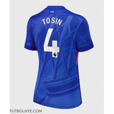 Camiseta Chelsea Tosin Adarabioyo #4 Primera Equipación para mujer 2025-26 manga corta Camiseta Chelsea Tosin Adarabioyo #4 Primera Equipación para mujer 2025-26 manga corta